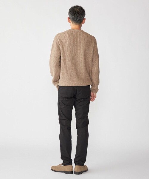 SHIPS(シップス)の「SHIPS: 〈手洗い可能〉7ゲージ ブラッシュド クルーネック プルオーバー(Tシャツ/カットソー・メンズ・ケリーグリーン/ネイビー/ライトグレー/ベージュ系・SMALL/MEDIUM/LARGE/X-LARGE)」の10枚目の写真