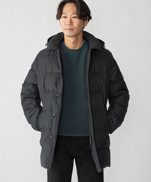 SHIPS(シップス)の「SHIPS: 〈手洗い可能〉7ゲージ ブラッシュド クルーネック プルオーバー(Tシャツ/カットソー・メンズ・ケリーグリーン/ネイビー/ライトグレー/ベージュ系・SMALL/MEDIUM/LARGE/X-LARGE)」の17枚目の写真