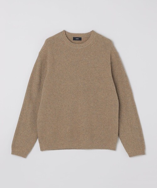 SHIPS(シップス)の「SHIPS: 〈手洗い可能〉7ゲージ ブラッシュド クルーネック プルオーバー(Tシャツ/カットソー・メンズ・ケリーグリーン/ネイビー/ライトグレー/ベージュ系・SMALL/MEDIUM/LARGE/X-LARGE)」の19枚目の写真