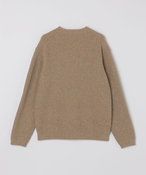 SHIPS(シップス)の「SHIPS: 〈手洗い可能〉7ゲージ ブラッシュド クルーネック プルオーバー(Tシャツ/カットソー・メンズ・ケリーグリーン/ネイビー/ライトグレー/ベージュ系・SMALL/MEDIUM/LARGE/X-LARGE)」の20枚目の写真