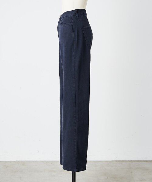 BEARDSLEY（ビアズリー）の「《LEVAR》裾フレアジーンズ（ダークネイビー）（デニムパンツ・レディース・ネイビー・MEDIUM）」の18枚目の写真