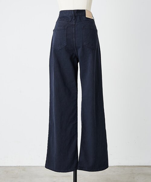 BEARDSLEY（ビアズリー）の「《LEVAR》裾フレアジーンズ（ダークネイビー）（デニムパンツ・レディース・ネイビー・MEDIUM）」の19枚目の写真