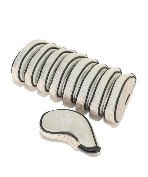 MARK & LONA（マークアンドロナ）の「Premium Gauge Iron Cover（ゴルフグッズ・メンズ・ブラック/グレー系その他/カーキ・FREE）」の3枚目の写真