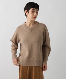 《ウタオ》AQUA Vネックプルオーバー