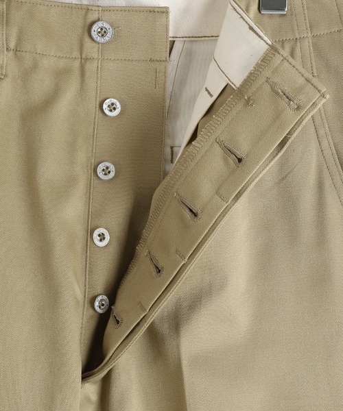 ANATOMICA（アナトミカ）の「ANATOMICA / アナトミカ：CHINO ZERO：530-601-15[MUS]（チノパンツ・メンズ・カーキ・34/32）」の3枚目の写真