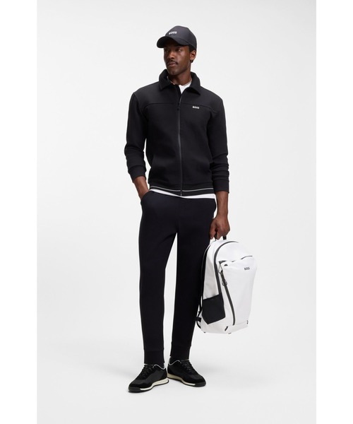 BOSS(ボス)の「リフレクターディテール バックパック(バックパック/リュック・メンズ・ブラック/ホワイト・ONESIZE)」の10枚目の写真
