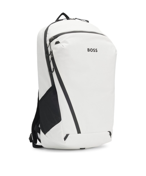 BOSS(ボス)の「リフレクターディテール バックパック(バックパック/リュック・メンズ・ブラック/ホワイト・ONESIZE)」の7枚目の写真