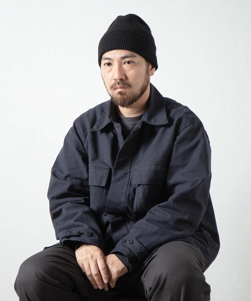 RACAL（ラカル）の「【RACAL/ラカル】Cashmere Blend Knit Watch（キャップ・メンズ・ブラック/ダークグレー・FREE）」の10枚目の写真