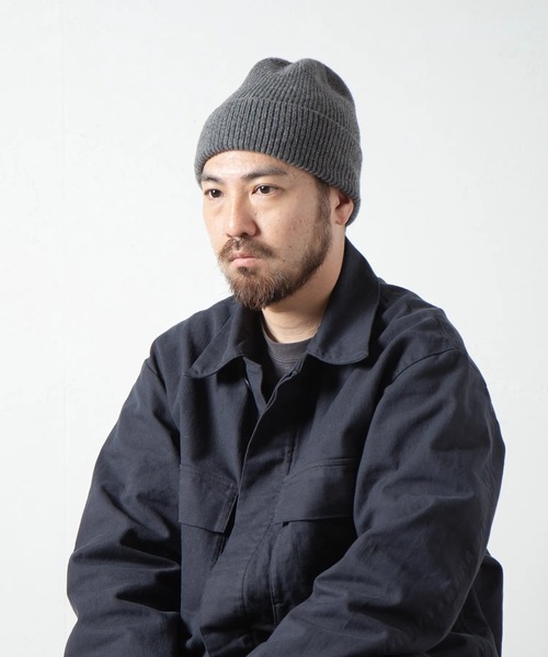RACAL（ラカル）の「【RACAL/ラカル】Cashmere Blend Knit Watch（キャップ・メンズ・ブラック/ダークグレー・FREE）」の15枚目の写真