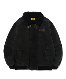 WKNDRS（ウィーキャンドース）の「DENIM SHERPA JK (BLACK)（その他アウター）」
