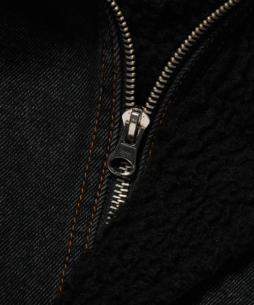 WKNDRS(ウィーキャンドース)の「DENIM SHERPA JK (BLACK)(その他アウター・レディース・その他・MEDIUM/LARGE/X-LARGE)」の5枚目の写真
