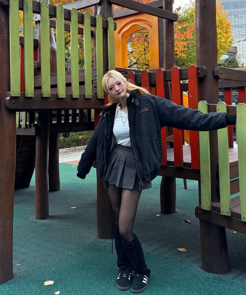 WKNDRS(ウィーキャンドース)の「DENIM SHERPA JK (BLACK)(その他アウター・レディース・その他・MEDIUM/LARGE/X-LARGE)」の10枚目の写真