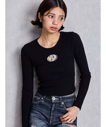 GYDA | 【ZOZO限定カラーあり】GD bijou MOLD ニットトップス(ニット/セーター)