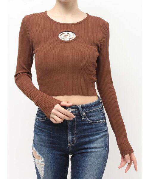 ZOZO限定カラーあり】GD bijou MOLD ニットトップス（ニット/セーター