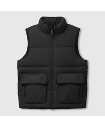 LEMAIN SECOND（リメインセカンド）の「2WAY OVERFIT VOLUME TASLAN PUFFER PADDING VEST [BLACK]（ダウンベスト）」