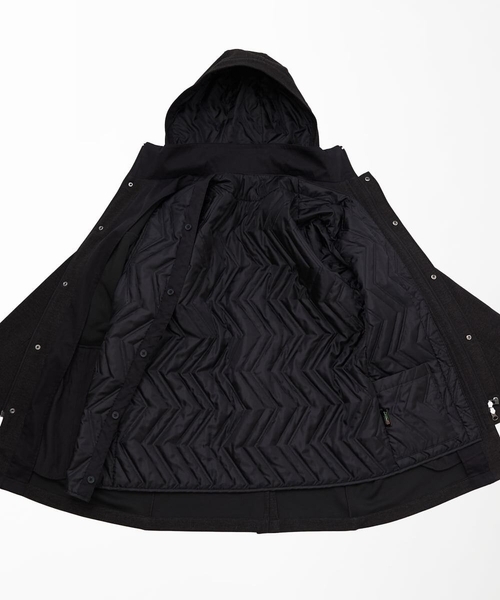 MK MICHEL KLEIN HOMME （エムケーミッシェルクランオム）の「【４サイズ展開/中綿ライナー付/３WAY】フード付きコート /TECEASY（モッズコート・メンズ・ネイビー/ボルドー/ダークグリーン・48/51/46）」の11枚目の写真