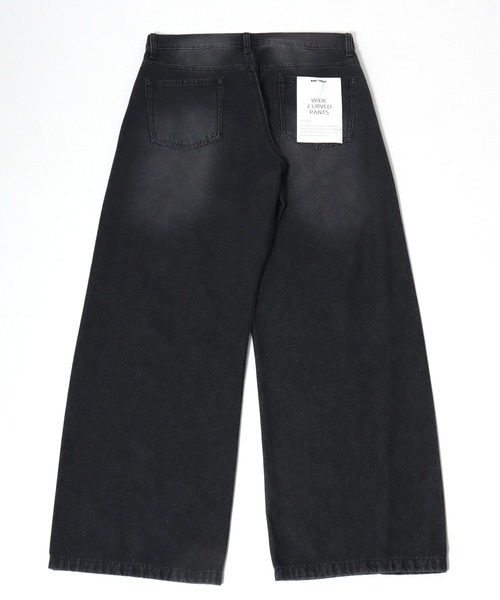 Salong hameu（サロン ハミュー）の「カーブシルエット デニムパンツ メンズ レディース ユニセックス（デニムパンツ・メンズ・ブルー系その他/グレー系その他/ブラウン系その他/ブラック系その他・S/M/L/LL）」の8枚目の写真