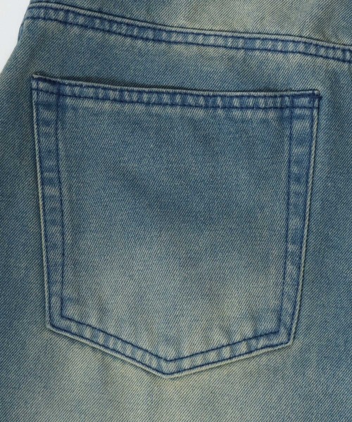 Salong hameu（サロン ハミュー）の「カーブシルエット デニムパンツ メンズ レディース ユニセックス（デニムパンツ・メンズ・ブルー系その他/グレー系その他/ブラウン系その他/ブラック系その他・S/M/L/LL）」の19枚目の写真