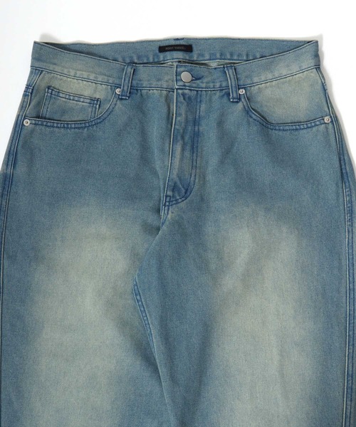 Salong hameu（サロン ハミュー）の「カーブシルエット デニムパンツ メンズ レディース ユニセックス（デニムパンツ・メンズ・ブルー系その他/グレー系その他/ブラウン系その他/ブラック系その他・S/M/L/LL）」の13枚目の写真