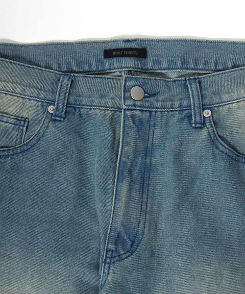 Salong hameu（サロン ハミュー）の「カーブシルエット デニムパンツ メンズ レディース ユニセックス（デニムパンツ・メンズ・ブルー系その他/グレー系その他/ブラウン系その他/ブラック系その他・S/M/L/LL）」の15枚目の写真