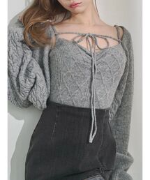 EATME | ケーブルニットアンサンブル(ニット/セーター)