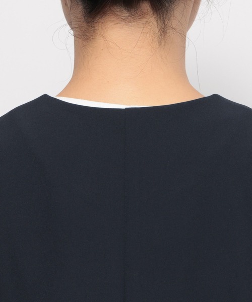 LOWRYS FARM（ローリーズファーム）の「ｄａｙｍｅジレ 628351（ベスト・レディース・ネイビー/アイボリー・LARGE/MEDIUM）」の3枚目の写真