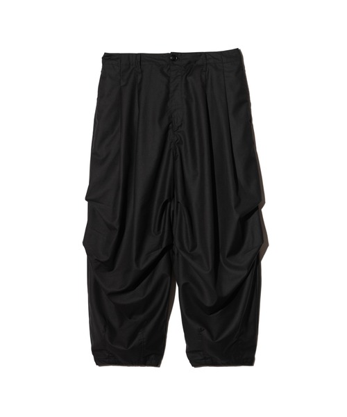 glamb（グラム）の「Crossover Tuck Pants / クロスオーバータックパンツ（その他パンツ・メンズ・インディゴブルー/ブラック・S/M/L）」の3枚目の写真