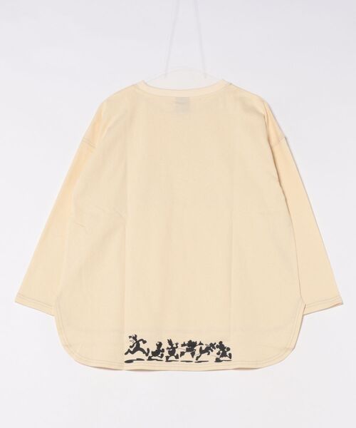 go slow caravan(ゴースローキャラバン)の「ミッキー & フレンズ プリントPO(Tシャツ/カットソー・レディース・ナチュラル/チャコールグレー・FREE)」の13枚目の写真