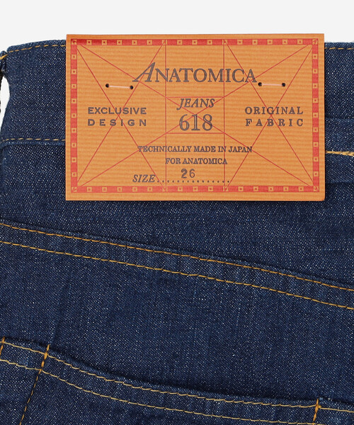 ANATOMICA | 618 MARILYN ZERO WOMEN（デニムパンツ）｜ANATOMICA