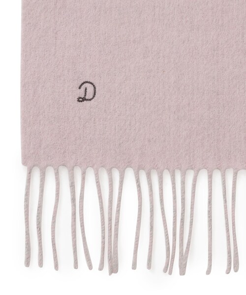 DRESSTERIOR(ドレステリア)の「カシミヤ混リバーシブルバイカラーストール(ストール/ショール・レディース・ライトグレー系9/ピンク/サックスブルー・00)」の5枚目の写真