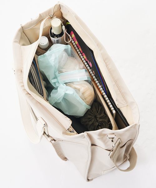 LOWELL things（ロウェル　シングス）の「【推し活】NEWオシゴトトートL/推し活バッグ/遠征バッグ/通勤通学バッグ/ビジネスバッグ（トートバッグ・レディース・ブラック/アイボリー・フリー）」の17枚目の写真