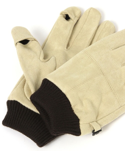 BAYFLOW（ベイフロー）の「フェイクスエードグローブ（手袋・メンズ・グレー/ベージュ/ブラック/ブラウン・FREE）」の8枚目の写真