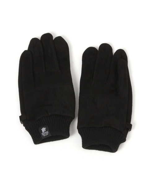 BAYFLOW（ベイフロー）の「フェイクスエードグローブ（手袋・メンズ・グレー/ベージュ/ブラック/ブラウン・FREE）」の9枚目の写真