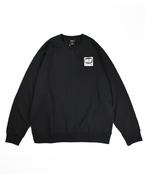 HUF(ハフ)の「【C-HUF2】【HUF/ハフ】AS SEEN ON TV CREWNECK PF00690(スウェット・メンズ・ブラック・XX-LARGE)」の11枚目の写真