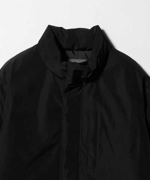 A DAY IN THE LIFE UNITED ARROWS(アデイインザライフユナイテッドアローズ)の「中綿 スタンドカラー コート-撥水-<A DAY IN THE LIFE>(その他アウター・メンズ・ブラック/ダークグレー・XL/L/M)」の8枚目の写真