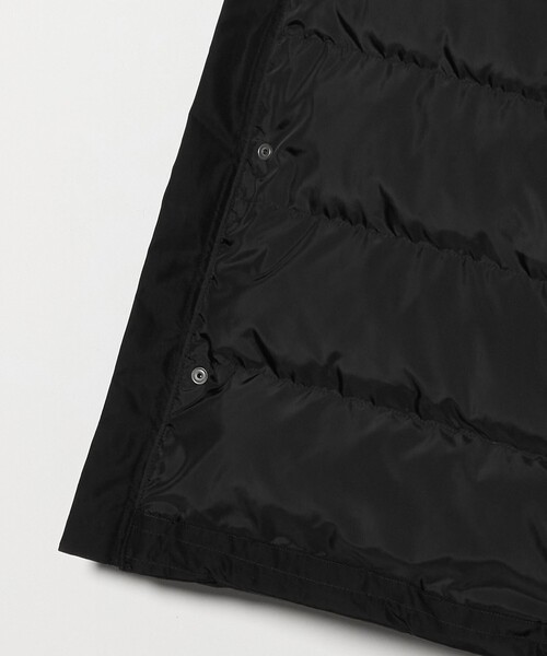 A DAY IN THE LIFE UNITED ARROWS(アデイインザライフユナイテッドアローズ)の「中綿 スタンドカラー コート-撥水-<A DAY IN THE LIFE>(その他アウター・メンズ・ブラック/ダークグレー・XL/L/M)」の7枚目の写真