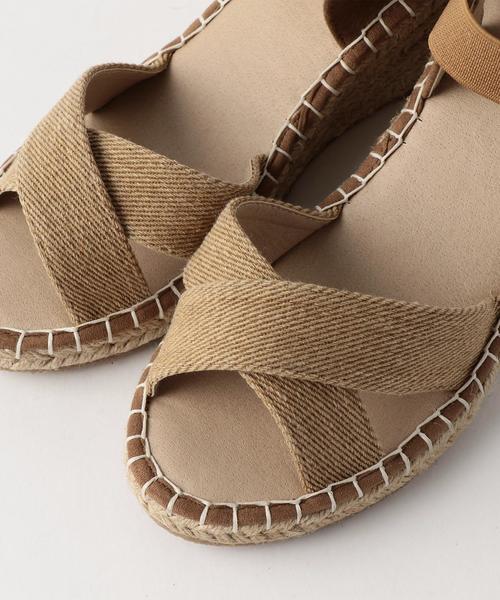 coen（コーエン）の「クロスコンビエスパサンダル（サンダル・レディース・レッド/ネイビー/オリーブ/ベージュ・LARGE/MEDIUM/SMALL）」の9枚目の写真