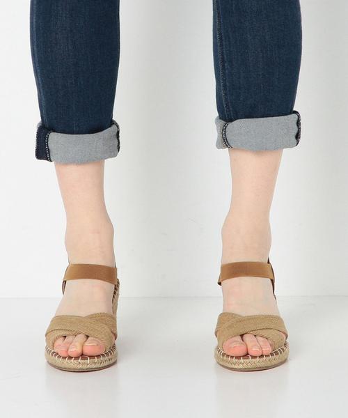 coen（コーエン）の「クロスコンビエスパサンダル（サンダル・レディース・レッド/ネイビー/オリーブ/ベージュ・LARGE/MEDIUM/SMALL）」の12枚目の写真