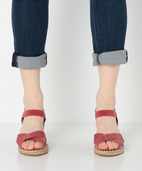 coen（コーエン）の「クロスコンビエスパサンダル（サンダル・レディース・レッド/ネイビー/オリーブ/ベージュ・LARGE/MEDIUM/SMALL）」の14枚目の写真