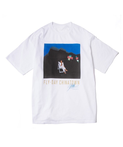 ZOZOVILLA(ゾゾヴィラ)の「【OKAMUNE ARCHIVES】Fly-Day Chinatown / Yasuha(Tシャツ/カットソー・メンズ・ブラック/ホワイト・SMALL/MEDIUM/LARGE/X-LARGE)」の2枚目の写真