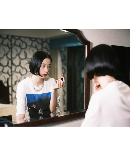 ZOZOVILLA(ゾゾヴィラ)の「【OKAMUNE ARCHIVES】Fly-Day Chinatown / Yasuha(Tシャツ/カットソー・メンズ・ブラック/ホワイト・SMALL/MEDIUM/LARGE/X-LARGE)」の9枚目の写真