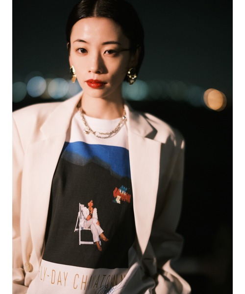 ZOZOVILLA(ゾゾヴィラ)の「【OKAMUNE ARCHIVES】Fly-Day Chinatown / Yasuha(Tシャツ/カットソー・メンズ・ブラック/ホワイト・SMALL/MEDIUM/LARGE/X-LARGE)」の14枚目の写真