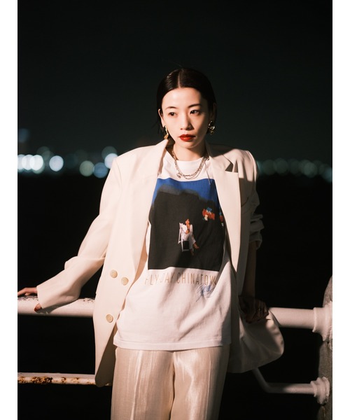 ZOZOVILLA(ゾゾヴィラ)の「【OKAMUNE ARCHIVES】Fly-Day Chinatown / Yasuha(Tシャツ/カットソー・メンズ・ブラック/ホワイト・SMALL/MEDIUM/LARGE/X-LARGE)」の15枚目の写真