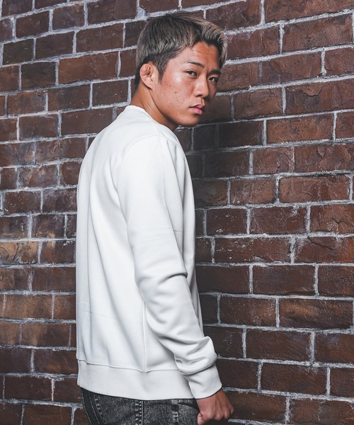 adamsJUGGLER（アダムスジャグラー）の「RTEGクルーシフィクスエッジスウェットプル（スウェット・メンズ・ホワイト/ブラック・S/M/L/XL）」の10枚目の写真