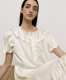 JO'S LOUNGE（ジョーズラウンジ）の「(w) Classic Cotton Short Sleeve One-piece 004（ルームウェア/パジャマ）」