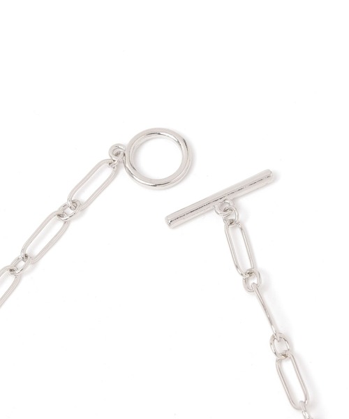 studio CLIP（スタディオクリップ）の「ボールジャラジャラネックレス（ネックレス・レディース・その他2/ホワイト・FREE）」の4枚目の写真