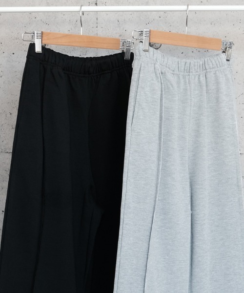 aquagarage(アクアガレージ)の「2wayスウェットパンツ(その他パンツ・レディース・ブラック/杢グレー・M)」の15枚目の写真