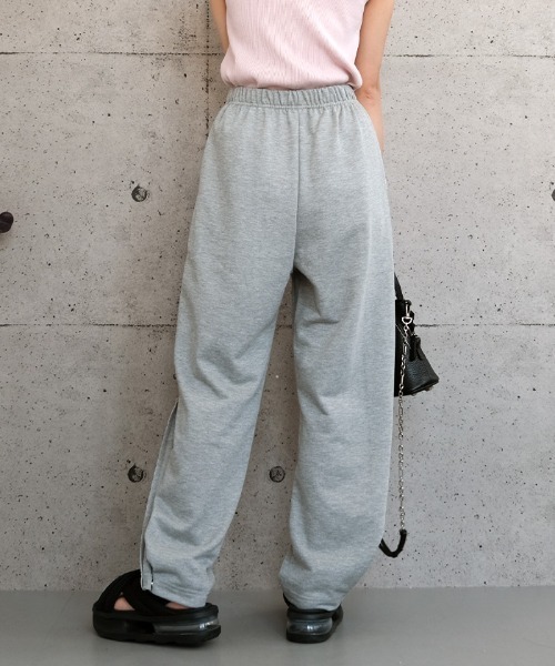 aquagarage(アクアガレージ)の「2wayスウェットパンツ(その他パンツ・レディース・ブラック/杢グレー・M)」の10枚目の写真