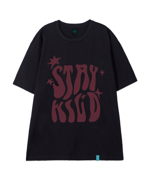 ASTRAL PROJECTION（アストラルプロジェクション）の「[ステイワイルド]コットンルーズフィット半袖Tシャツ_ブラック（Tシャツ/カットソー・メンズ・その他・MEDIUM/X-LARGE/XX-LARGE/LARGE）」の2枚目の写真
