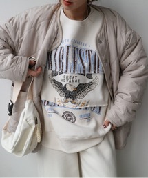 zena（ジェナ）の「裏起毛イーグルカレッジリメイクスウェット（スウェット）」